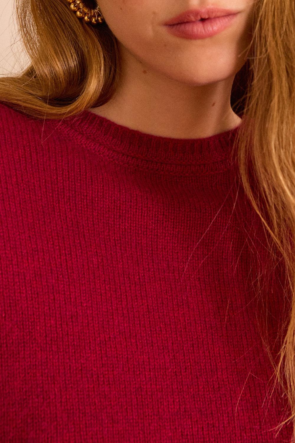 Maison 123 CODY Batwing Jumper In 100% Recycled Cashmere