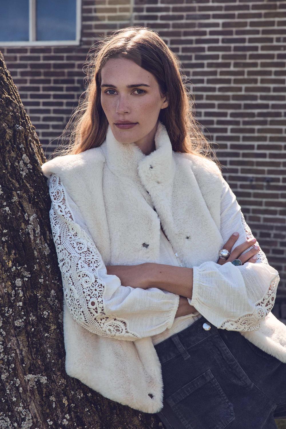 maison 123 100% cotton SIMONE blouse