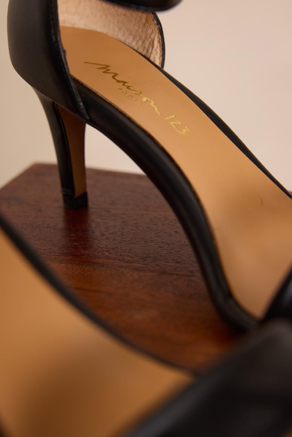 Maison 123 100% Leather VERA High-heeled Sandals