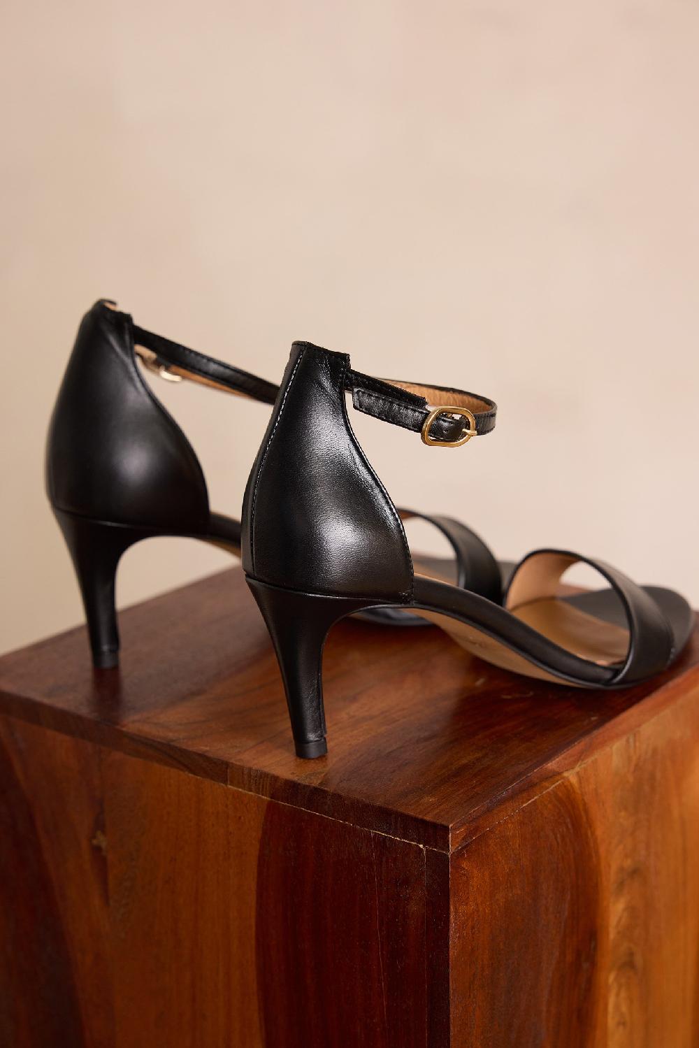 Maison 123 100% Leather VERA High-heeled Sandals