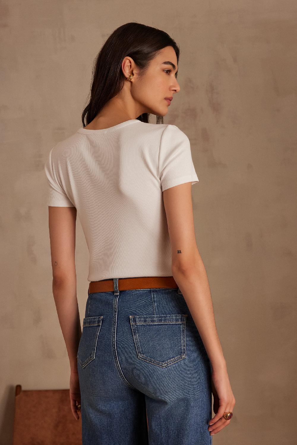 Maison 123 ADAM Cotton T-shirt