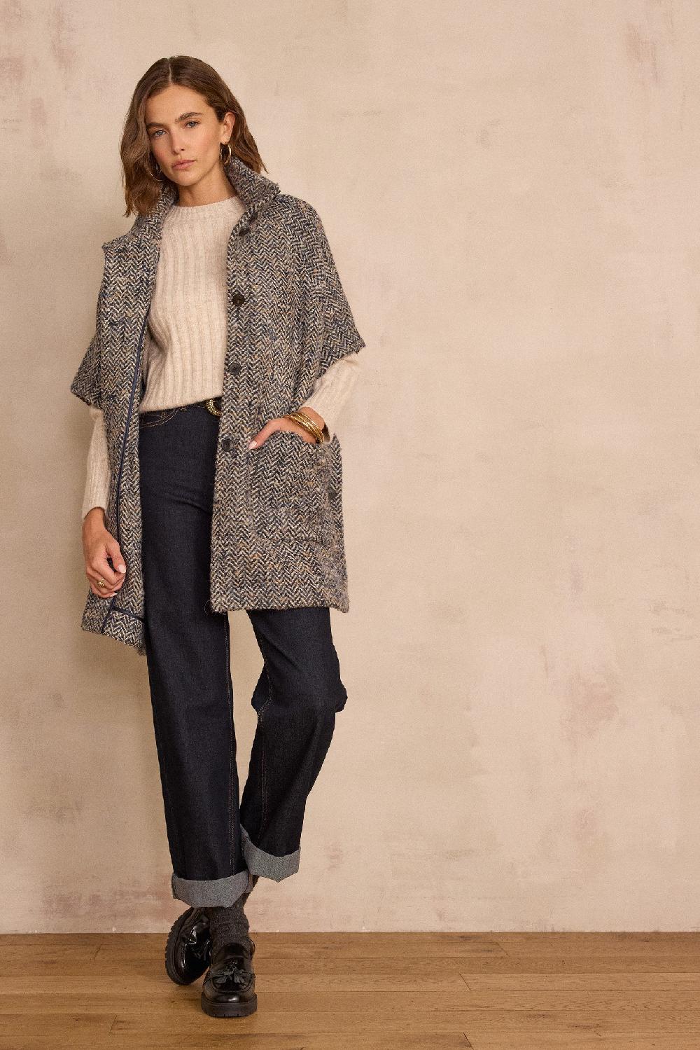 maison 123 AGNES wool cape