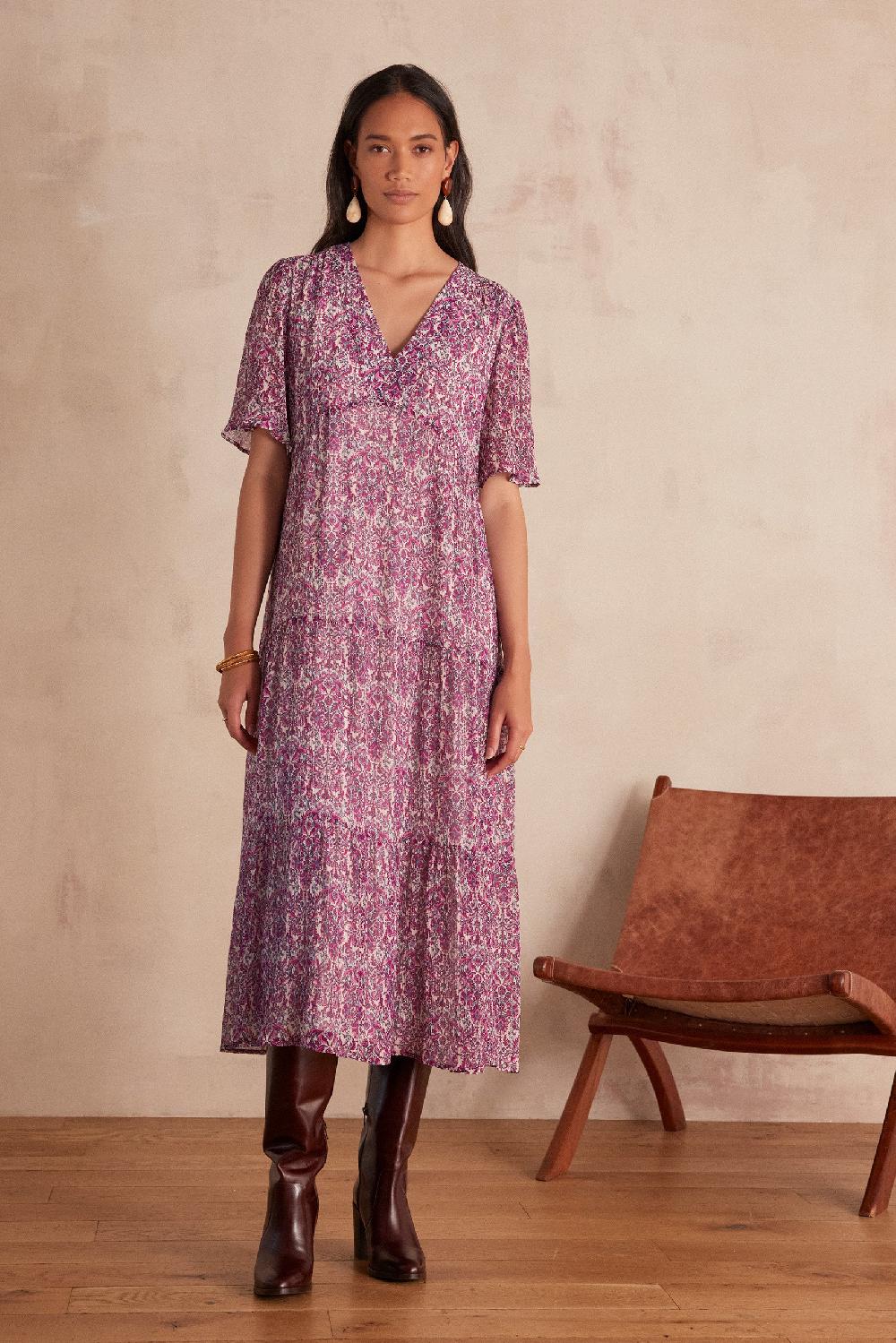 Maison 123 ALBINA Printed Dress