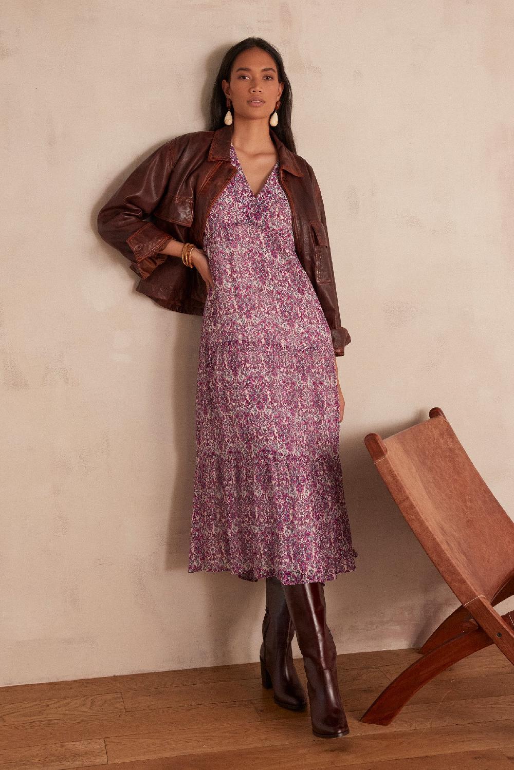 maison 123 ALBINA printed Dress