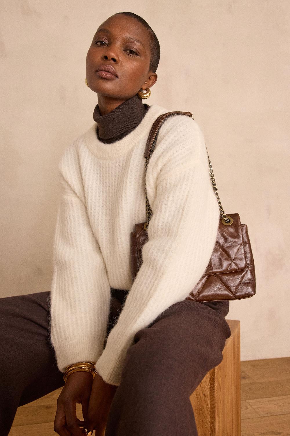 maison 123 Alpaca and wool jumper BLOOM