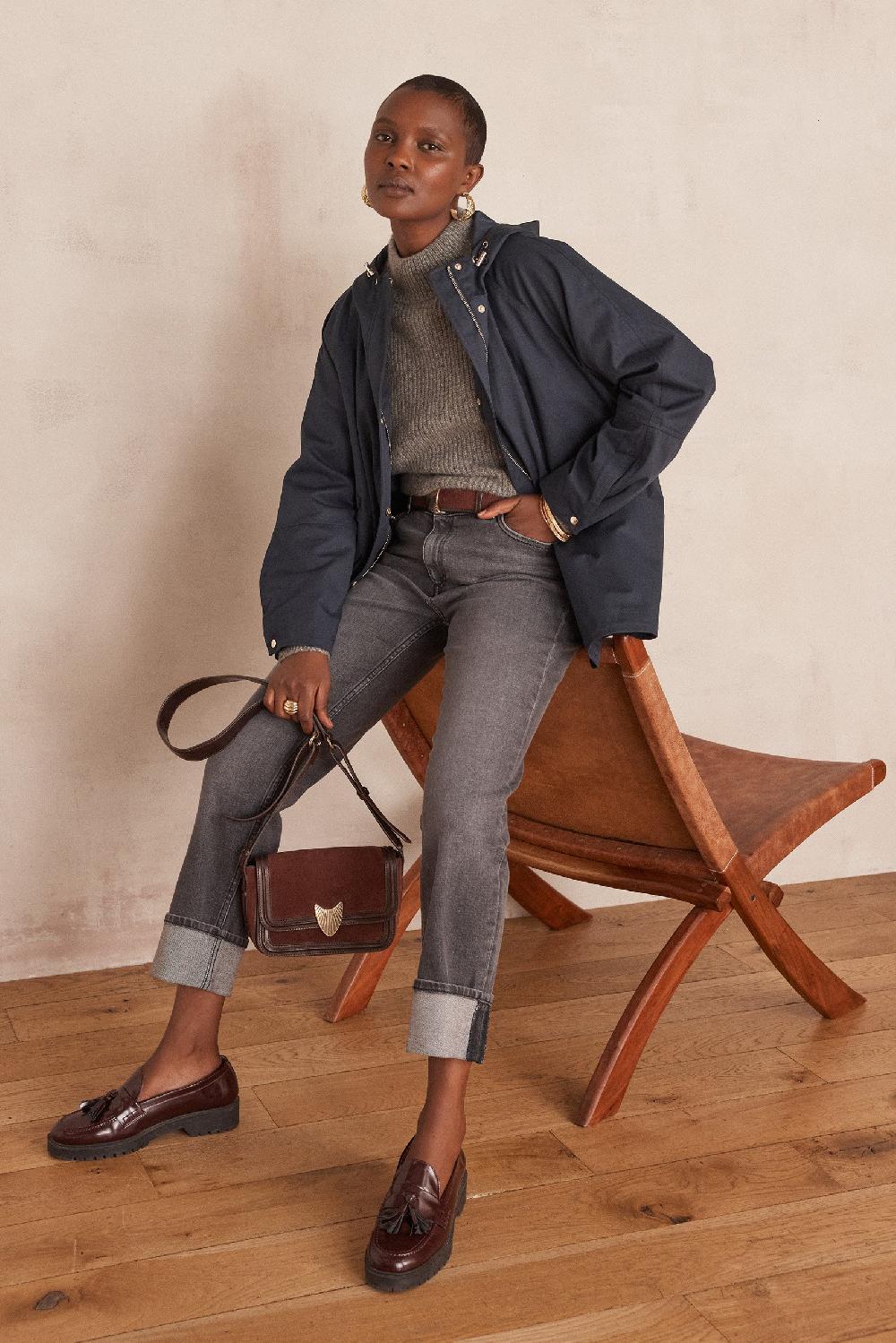 maison 123 ANNETTE cotton hooded parka