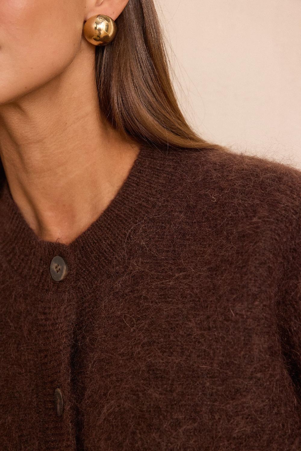 Maison 123 BAKER Cardigan In Mohair And Wool