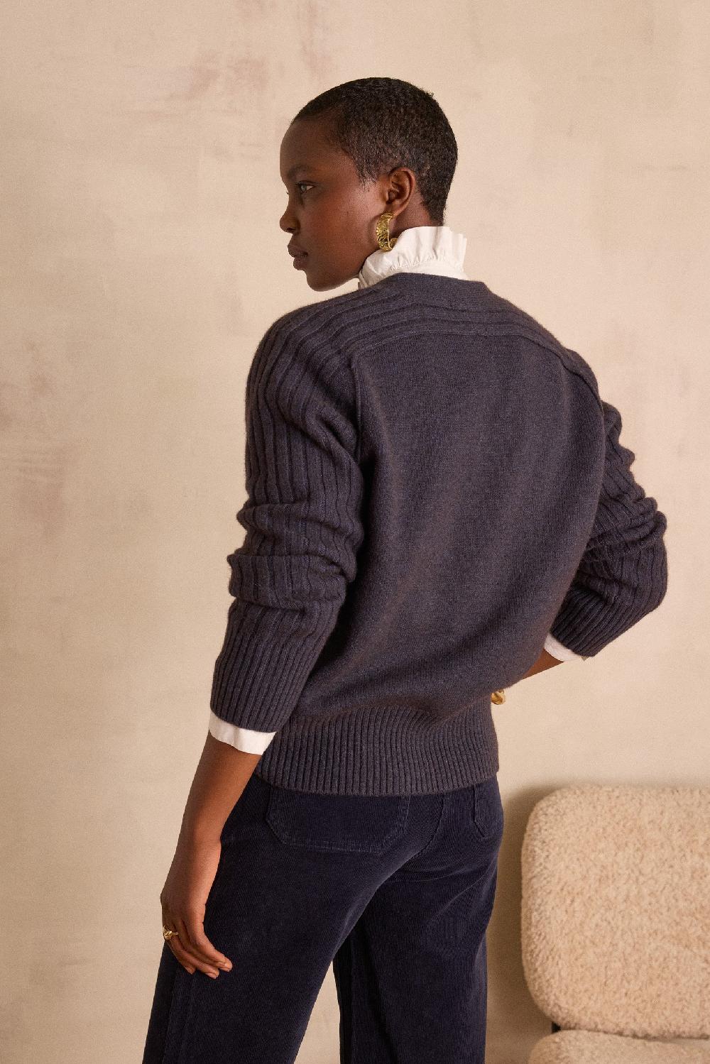 Maison 123 BALDWIN Wool Cardigan