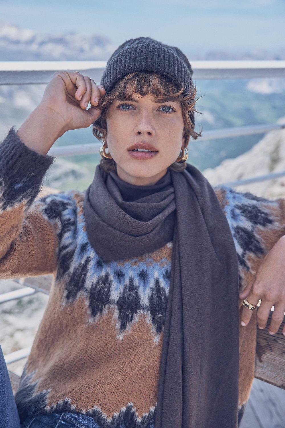 maison 123 BALTIC alpaca jacquard jumper