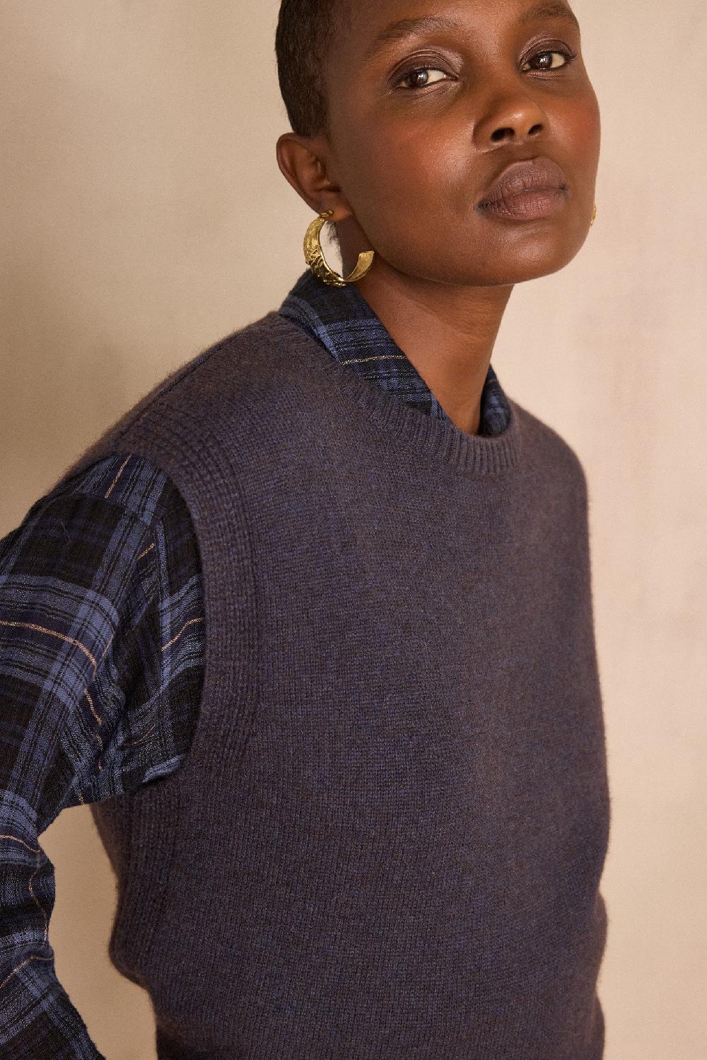 Maison 123 BARCLAY Sleeveless Wool Jumper