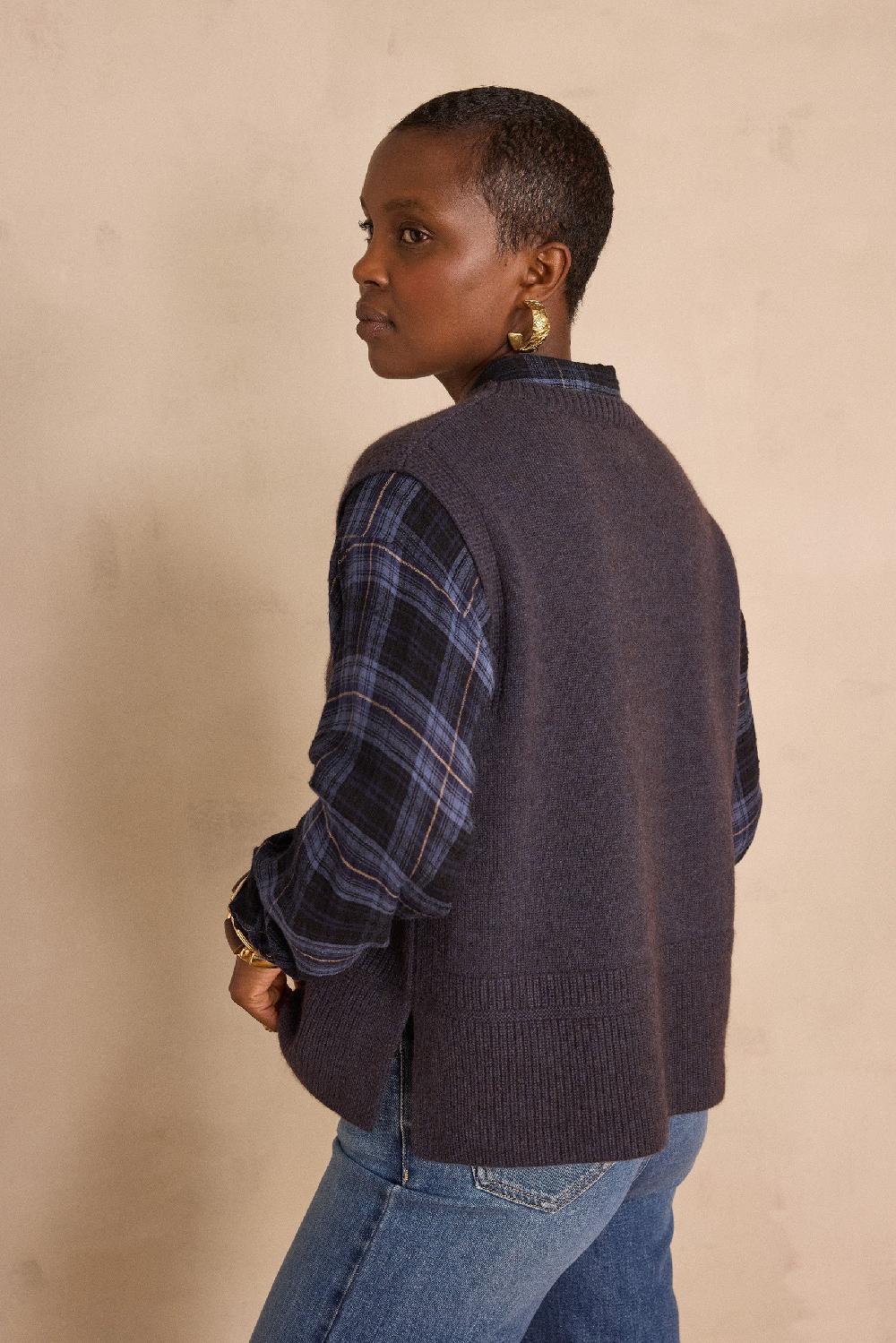 Maison 123 BARCLAY Sleeveless Wool Jumper