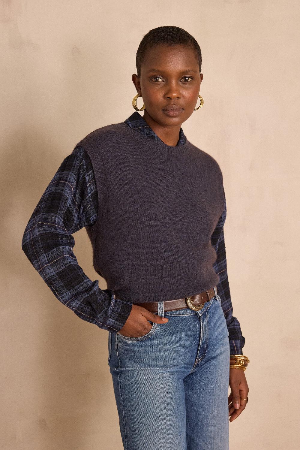 maison 123 BARCLAY sleeveless wool jumper