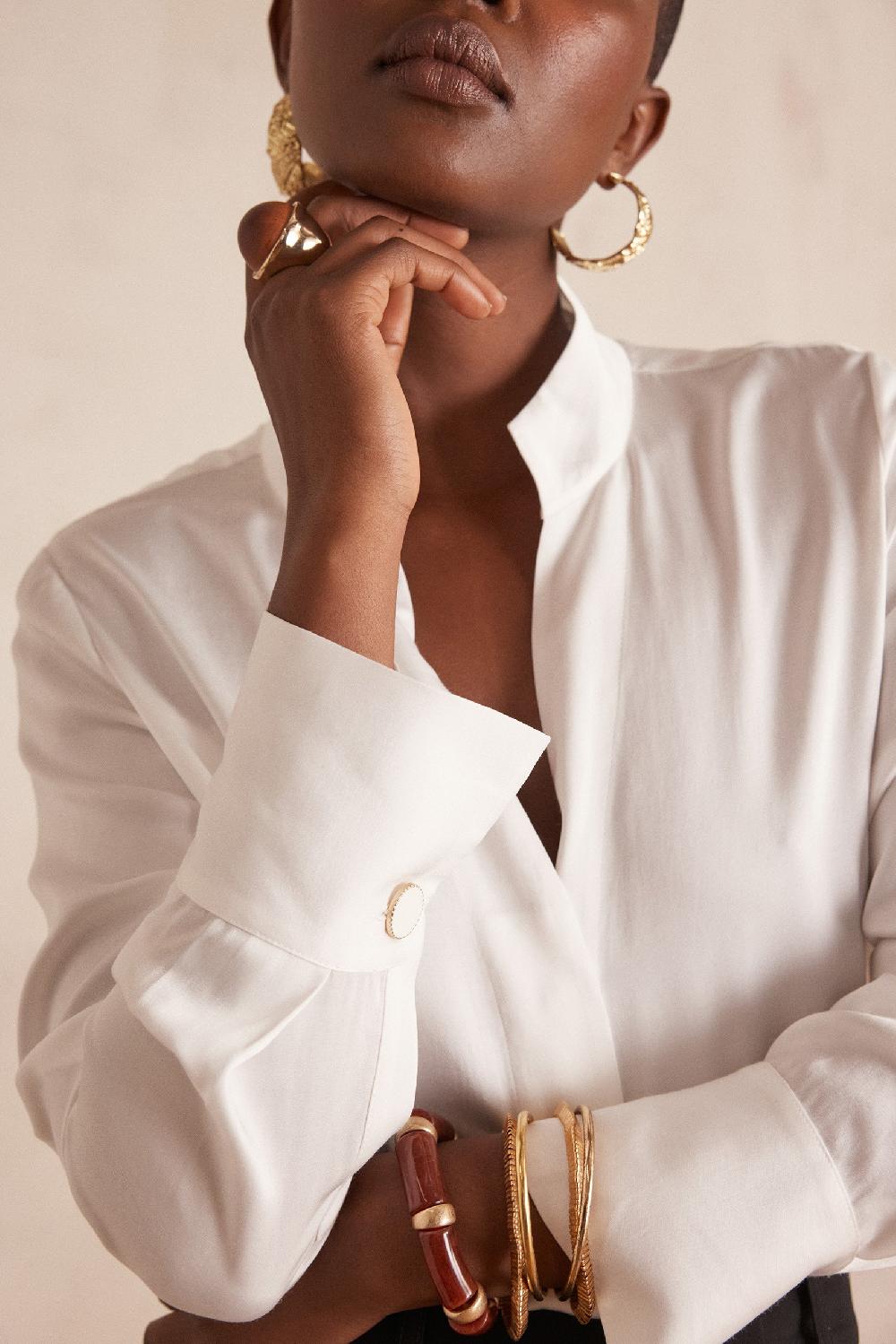 Maison 123 BASILE Satin Blouse