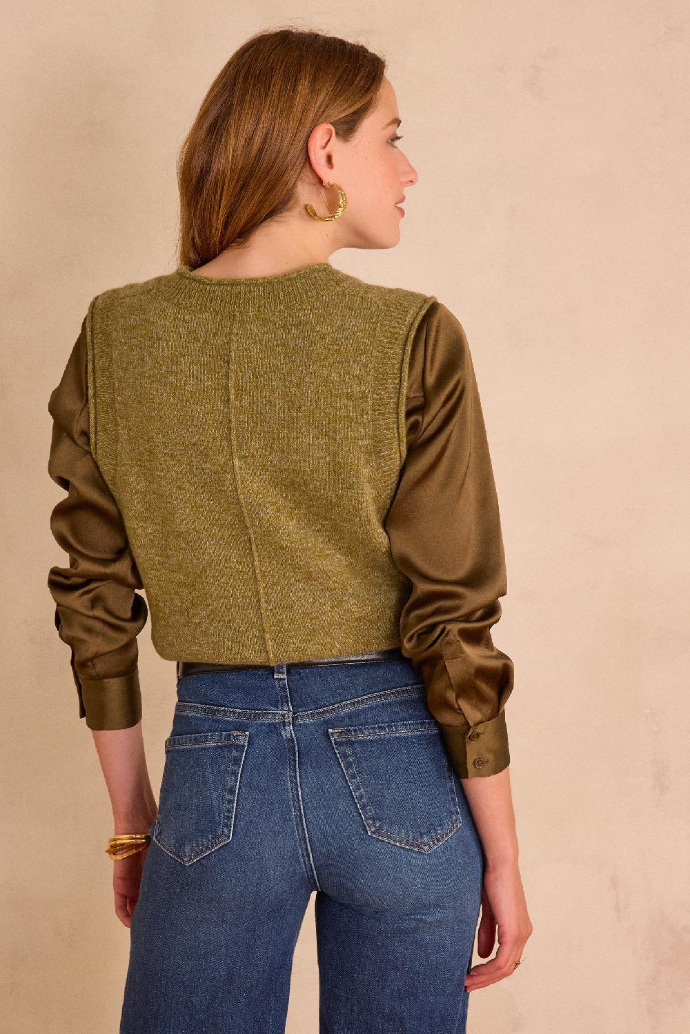 Maison 123 BASILE V-neck Jumper 100% Wool