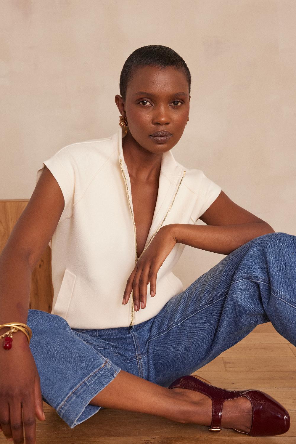 maison 123 BATISTA sleeveless jacket