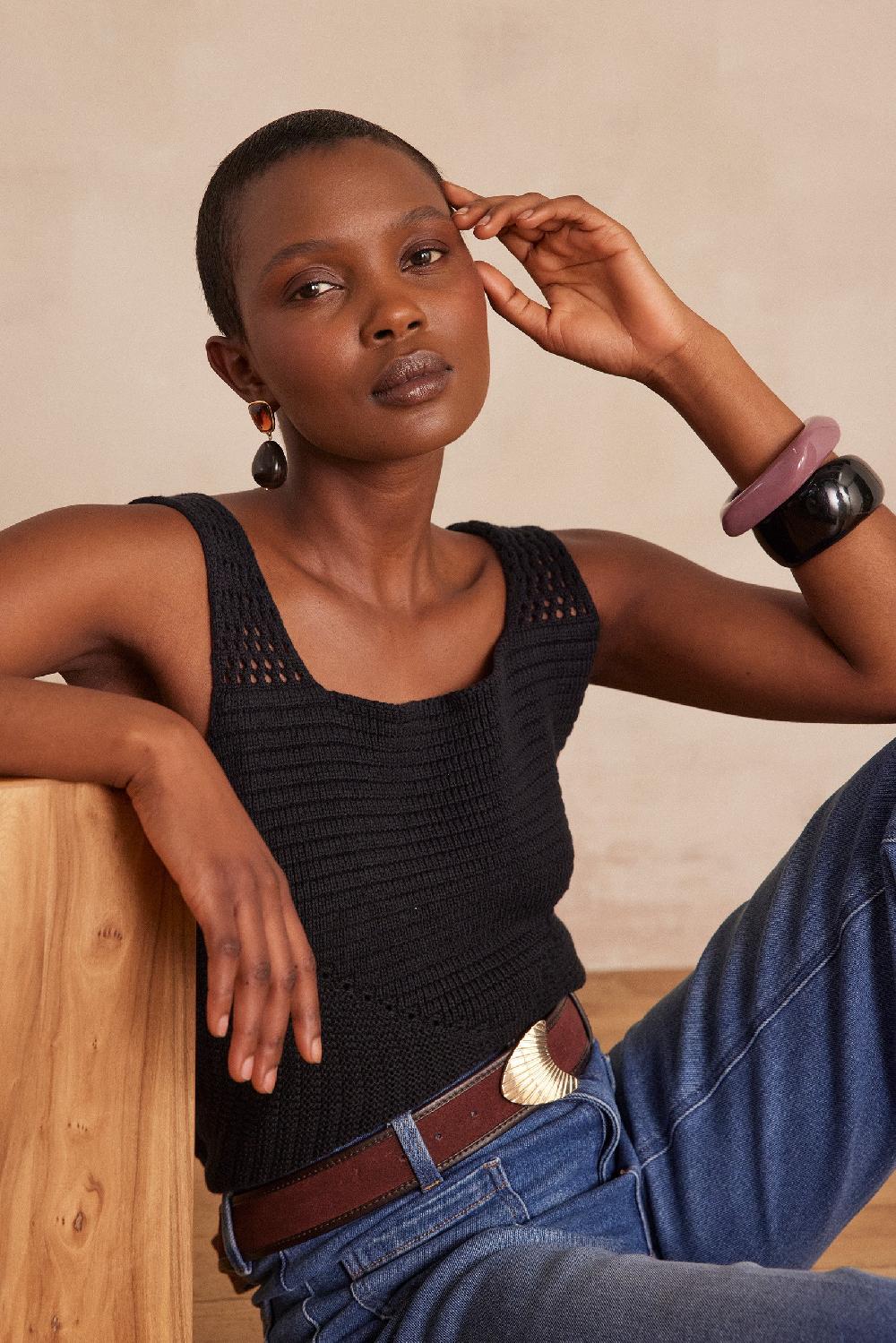 maison 123 BAYA Cotton Tank Top