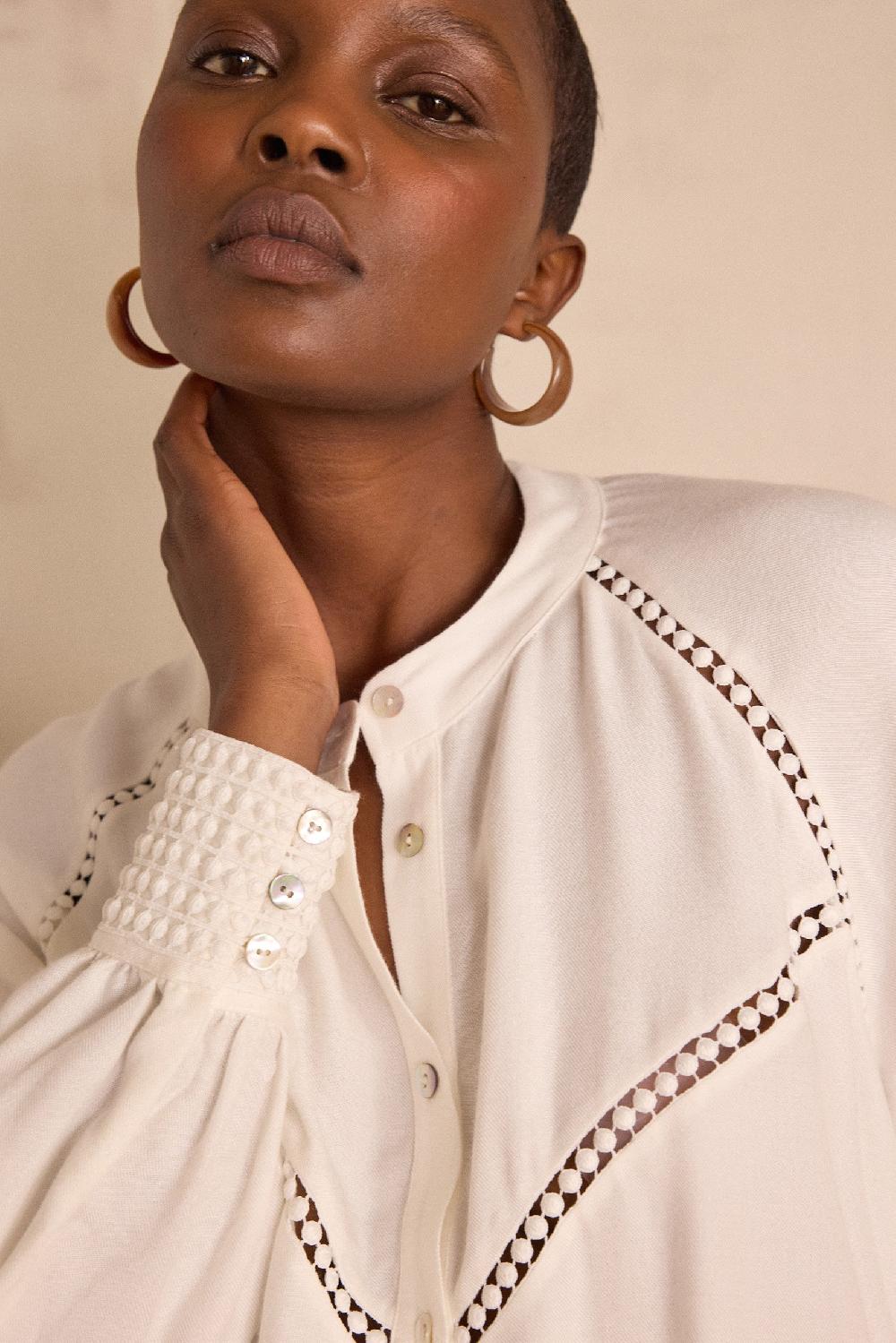 Maison 123 BELINDA Embroidered Blouse