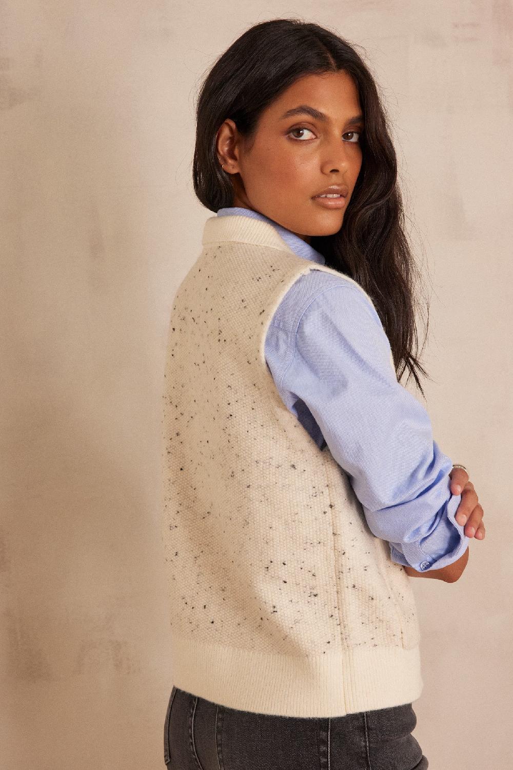 Maison 123 BENJI Sleeveless Cardigan