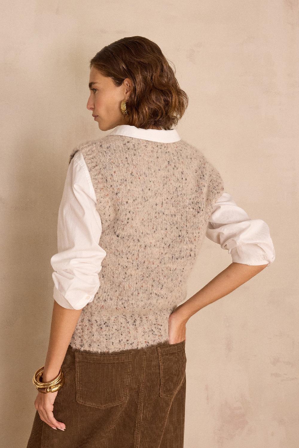 Maison 123 BERNICE Sleeveless Alpaca Jumper