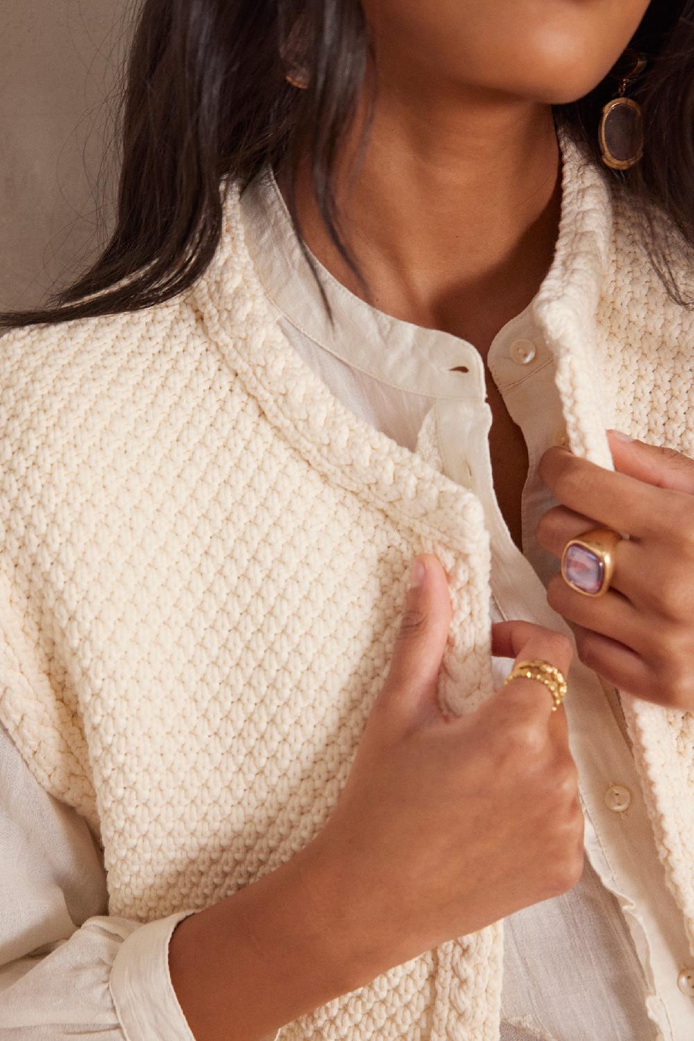 Maison 123 BETSY Cotton Cardigan