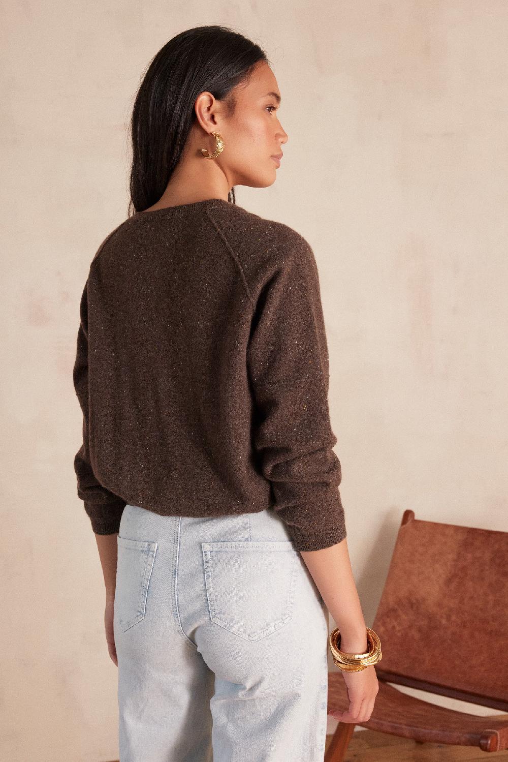 Maison 123 BILLY BIS Cardigan In 100% Cashmere