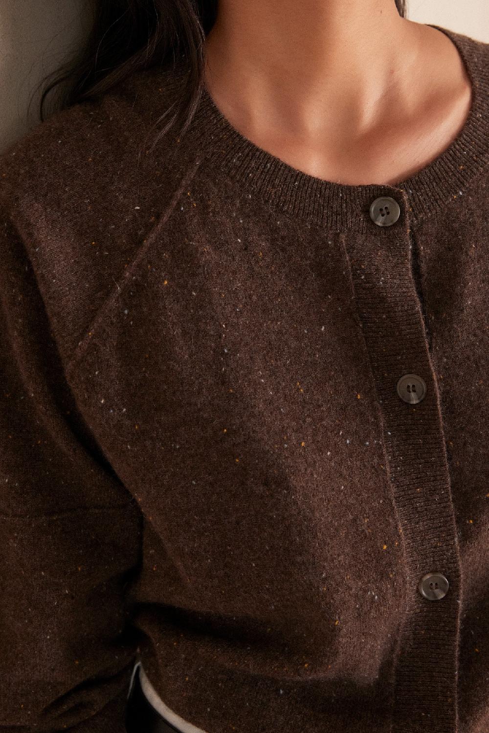 Maison 123 BILLY BIS Cardigan In 100% Cashmere