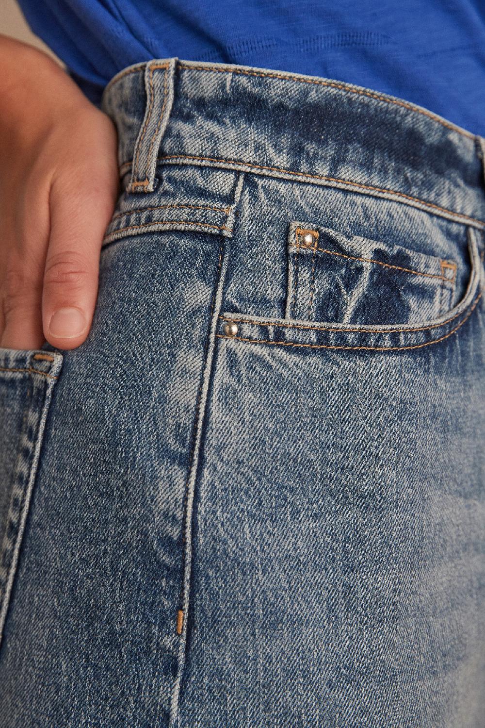 Maison 123 BIRDY Denim Skirt