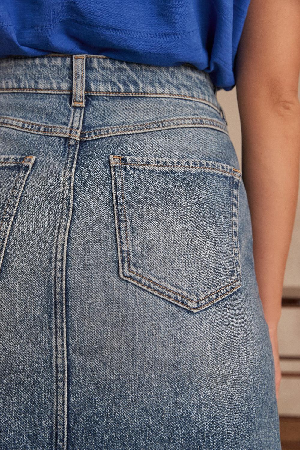 Maison 123 BIRDY Denim Skirt