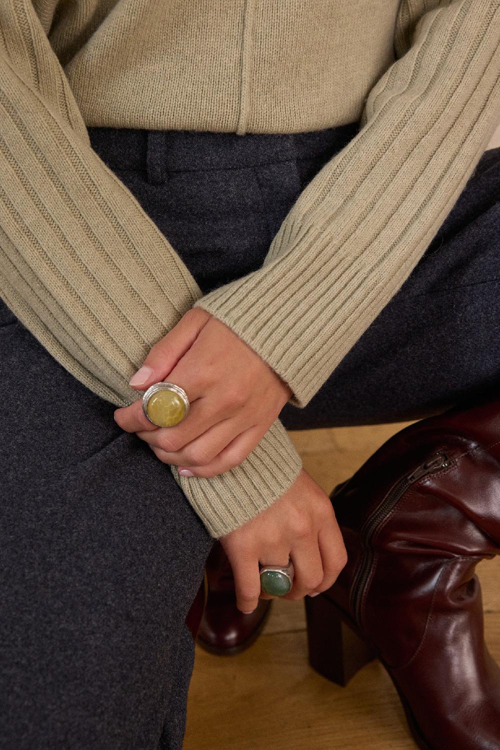 Maison 123 BLAISE Turtleneck Jumper In Wool