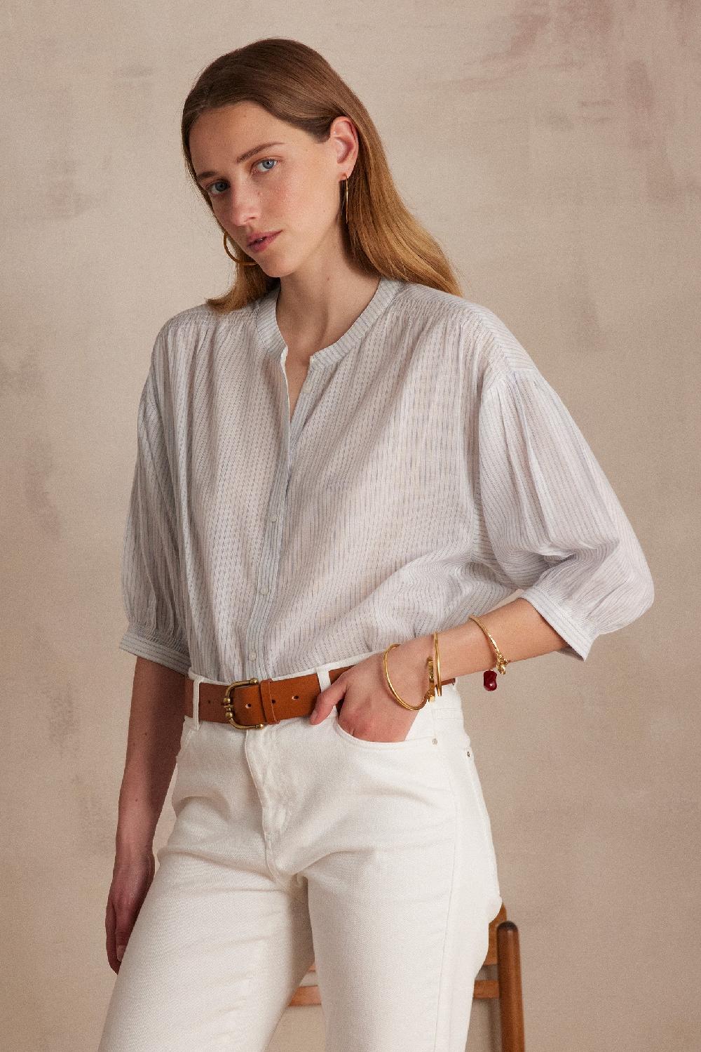 maison 123 BLISS blouse in 100% cotton