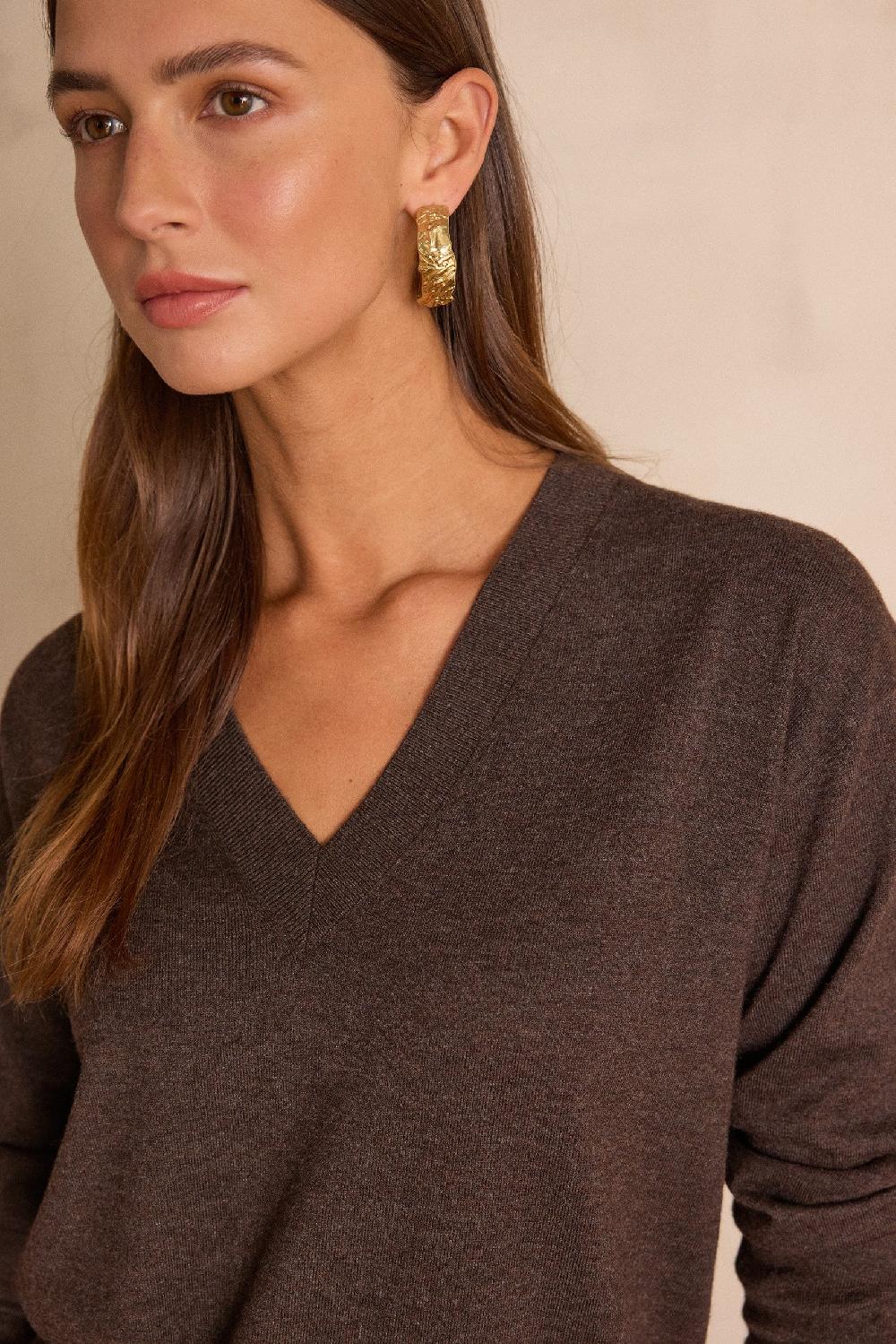 Maison 123 BOB V-neck Jumper In Wool