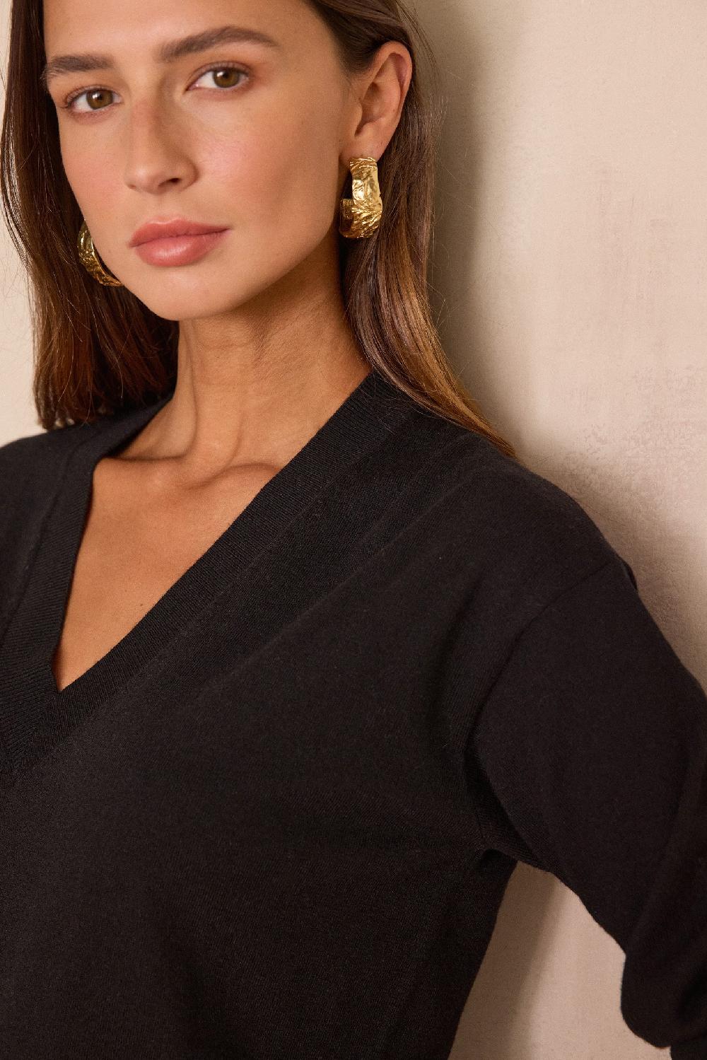 Maison 123 BOB V-neck Jumper In Wool