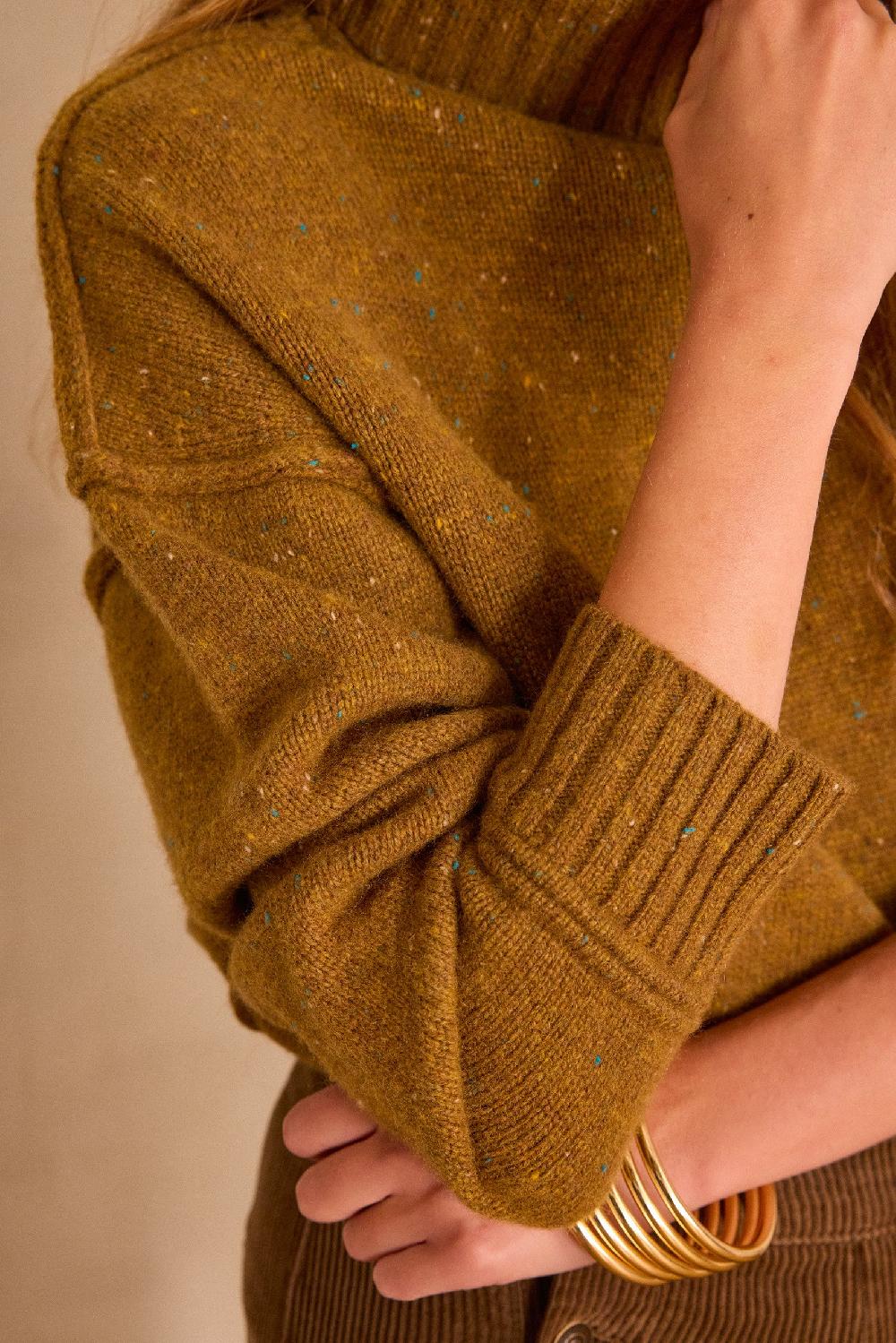 Maison 123 BRANDO 100% Wool Turtleneck Jumper