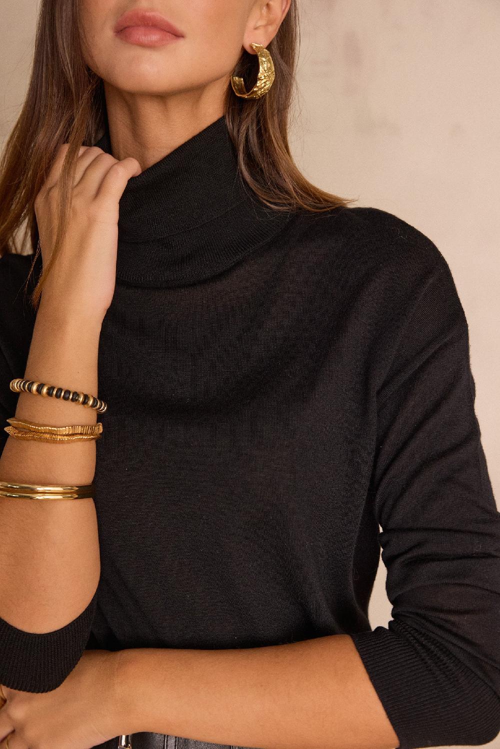 maison 123 BRIAC wool turtleneck jumper