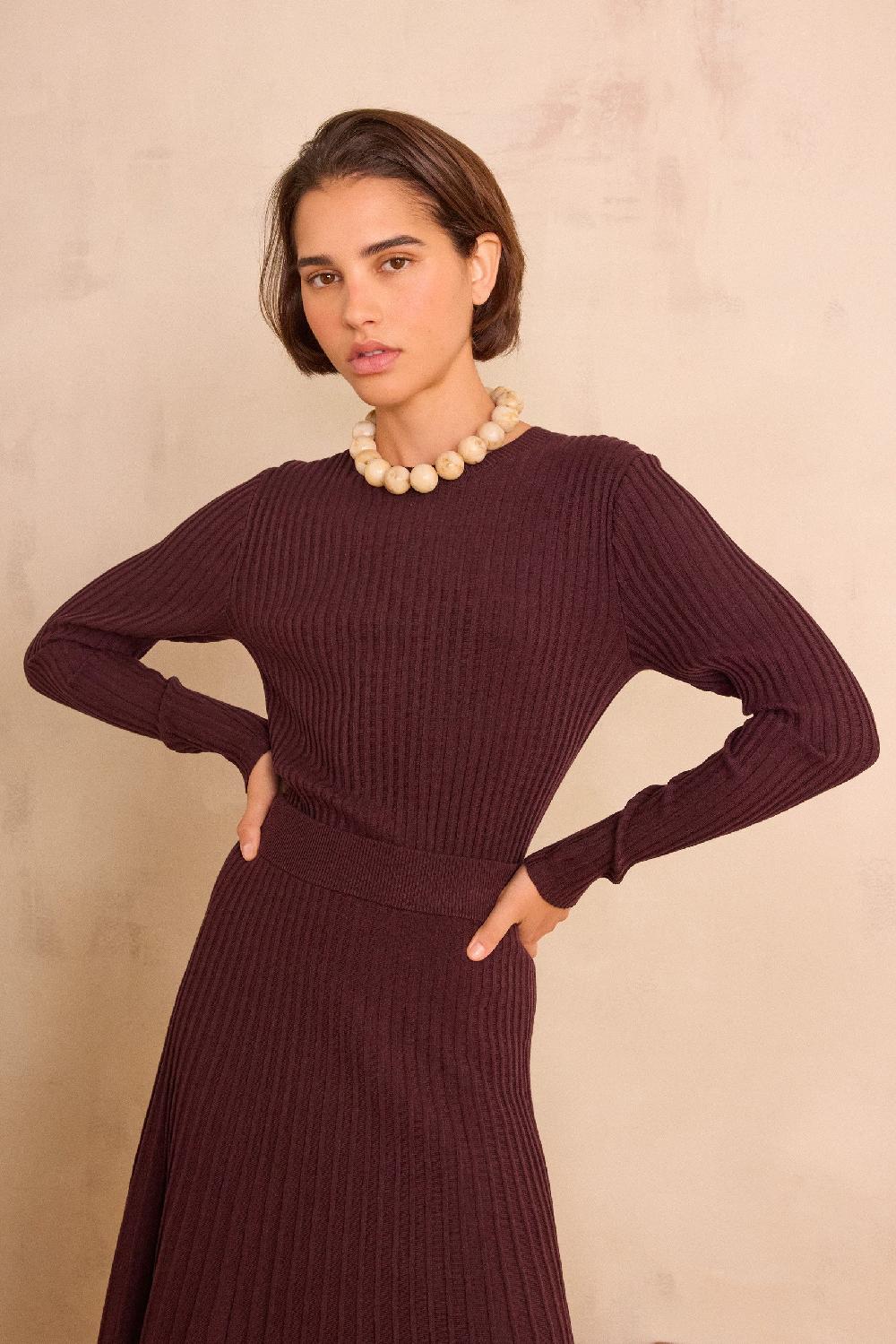 maison 123 BRIDGET ribbed jumper