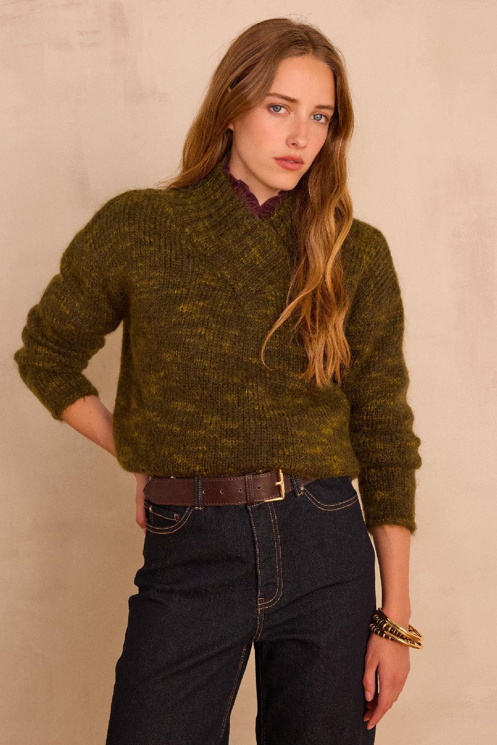 maison 123 BRONSON mohair and wool jumper