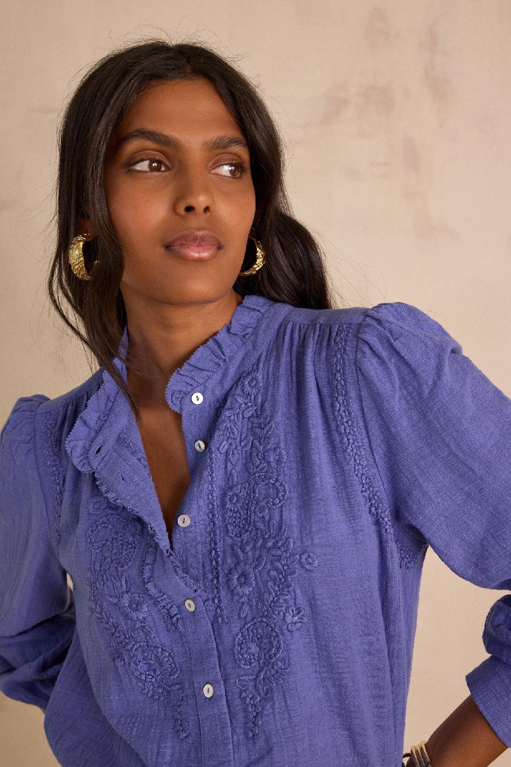 maison 123 BROOKE blouse in 100% cotton