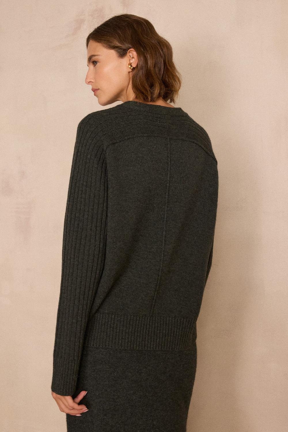 Maison 123 BROOKLYN Ribbed Wool Jumper