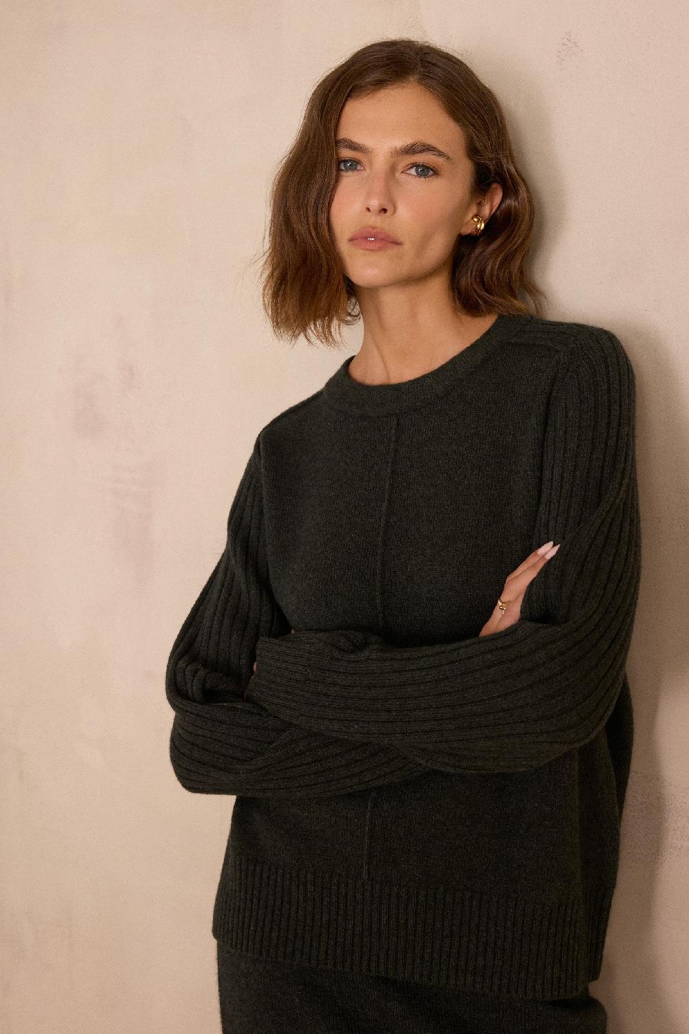 maison 123 BROOKLYN ribbed wool jumper
