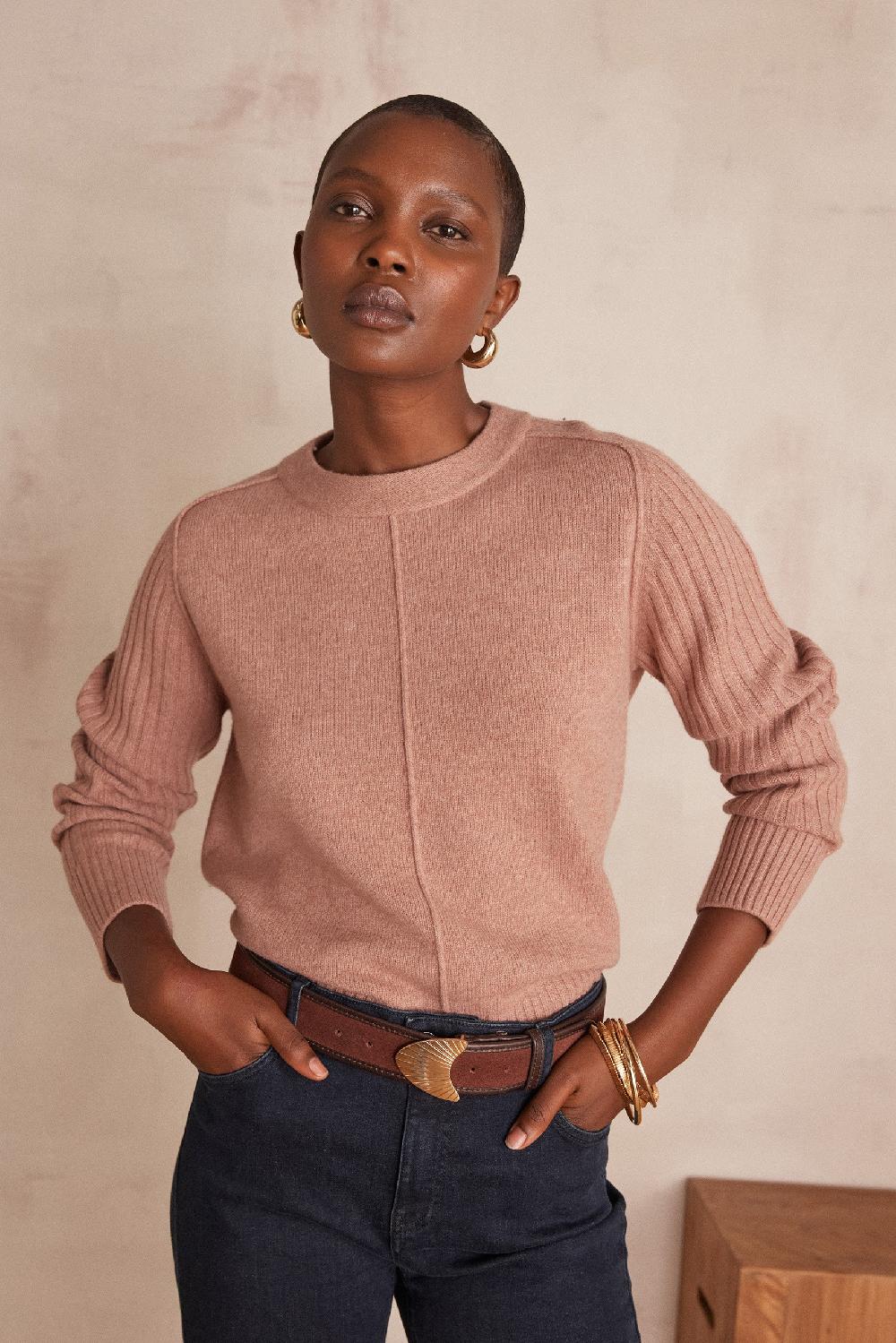 Maison 123 BROOKLYN Ribbed Wool Jumper