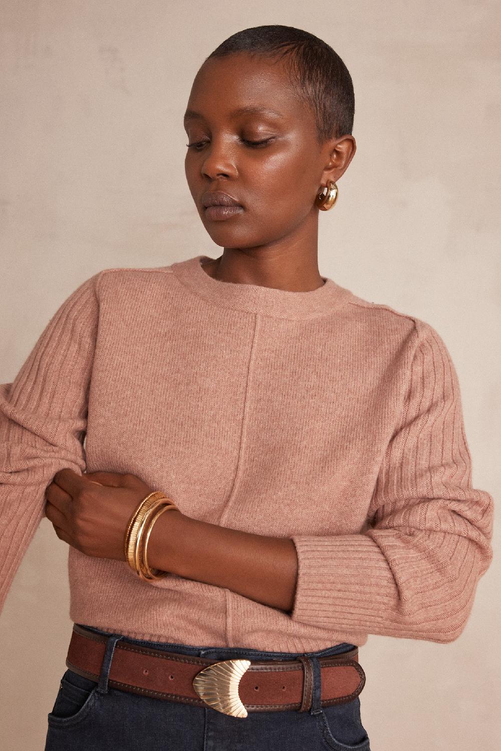 Maison 123 BROOKLYN Ribbed Wool Jumper