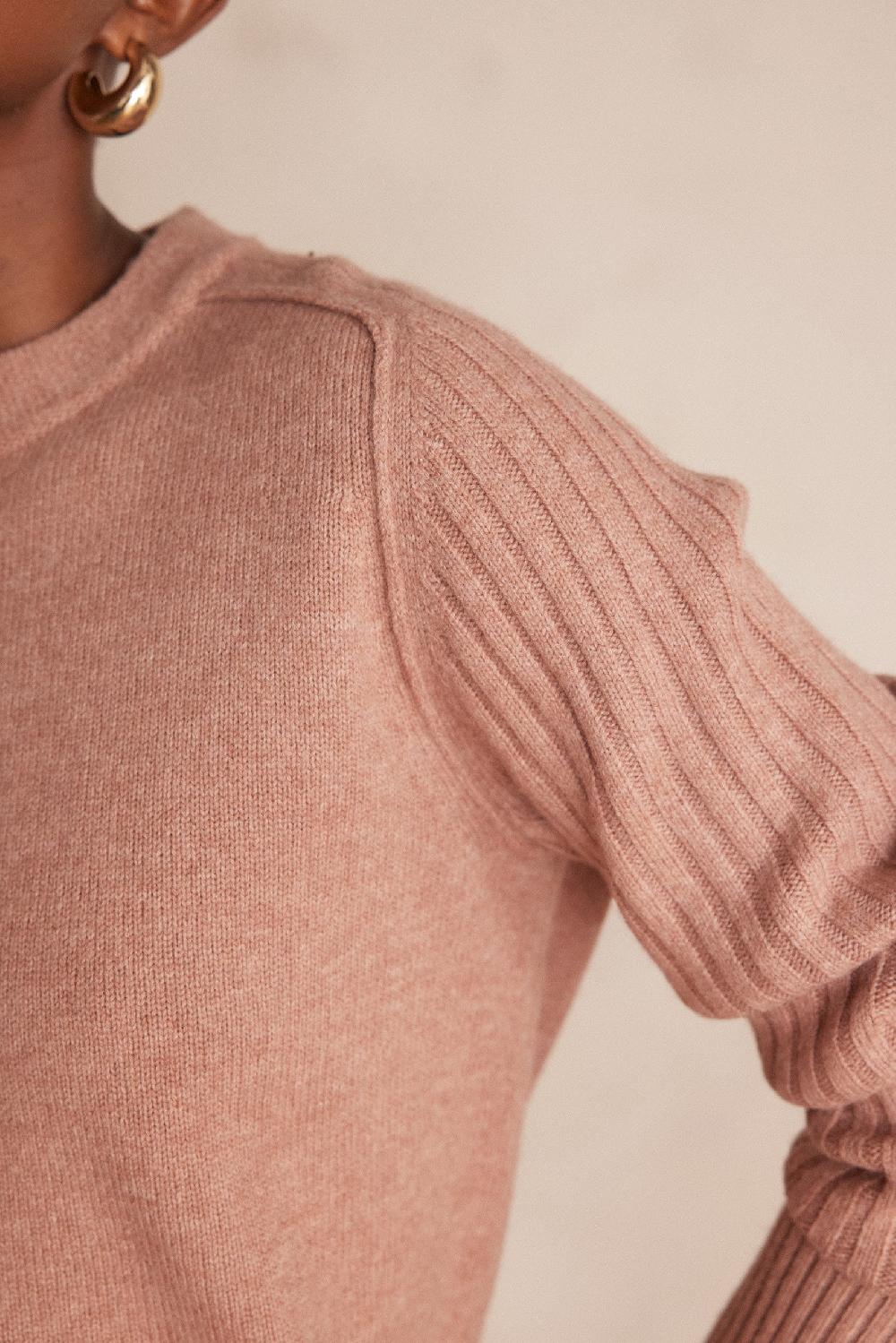Maison 123 BROOKLYN Ribbed Wool Jumper