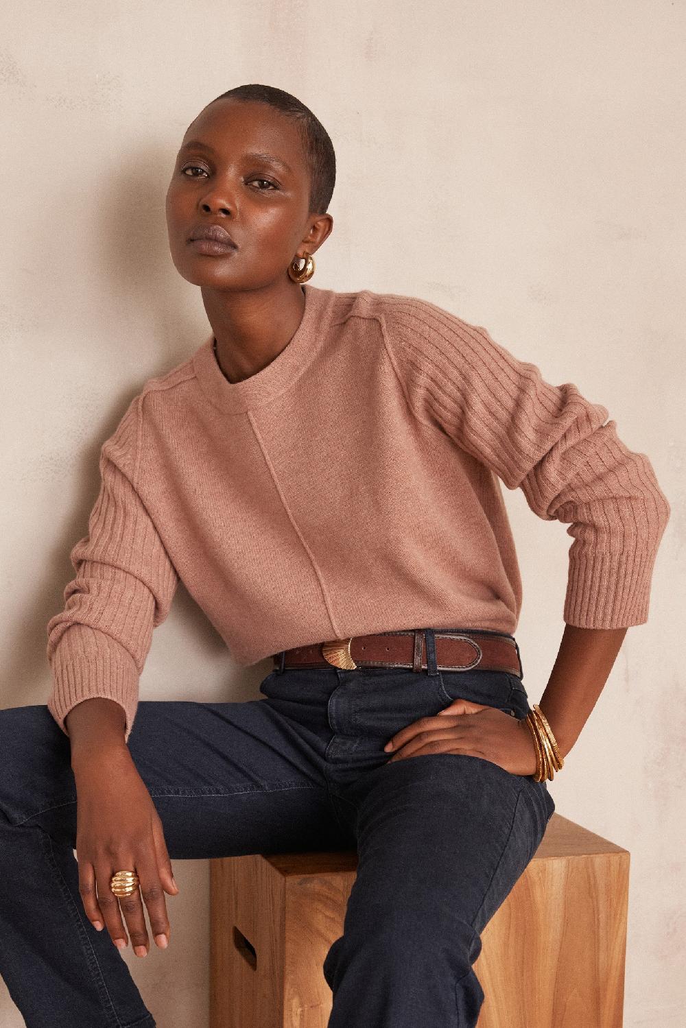 maison 123 BROOKLYN ribbed wool Jumper