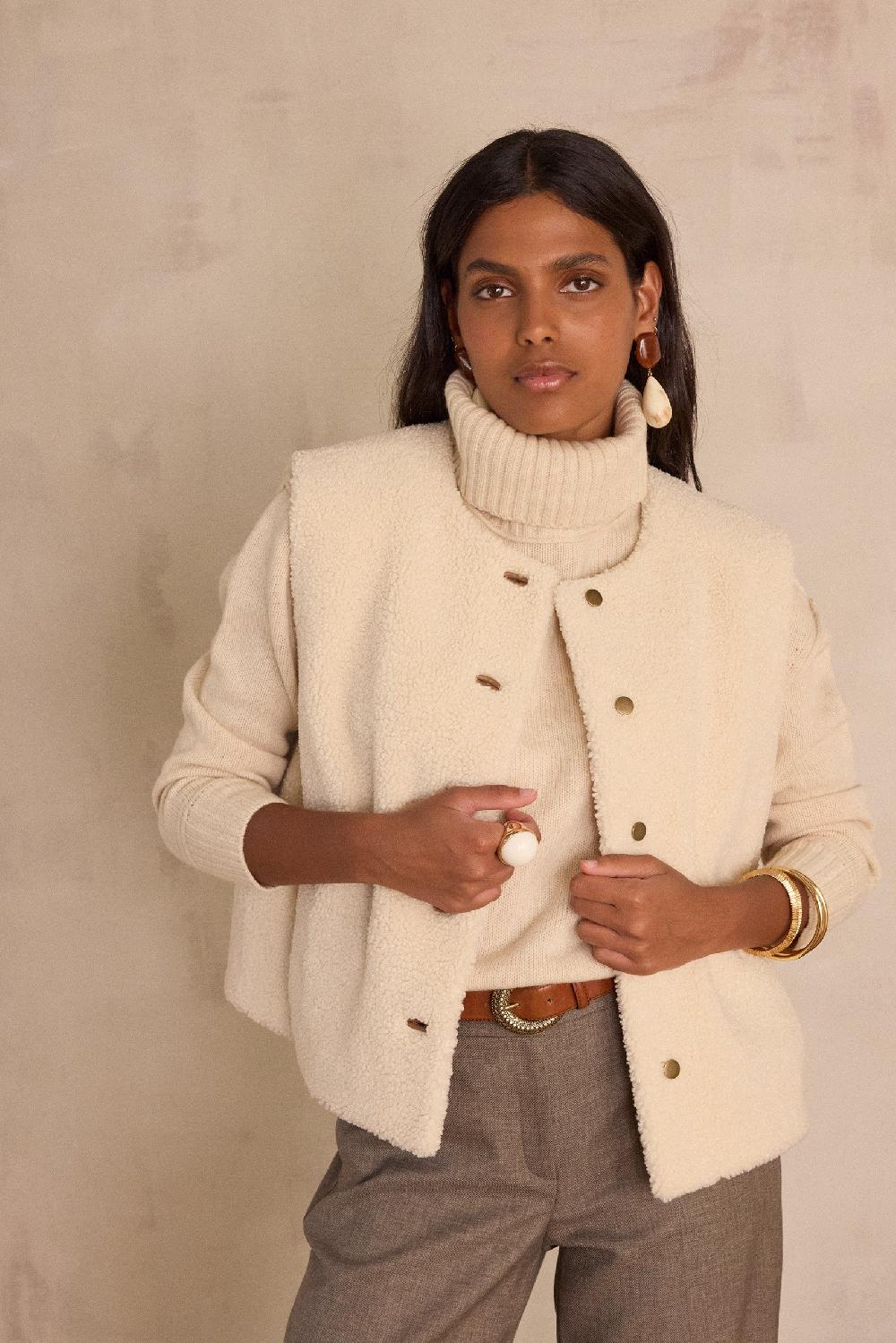 Maison 123 BROOKLYN Sleeveless Jacket