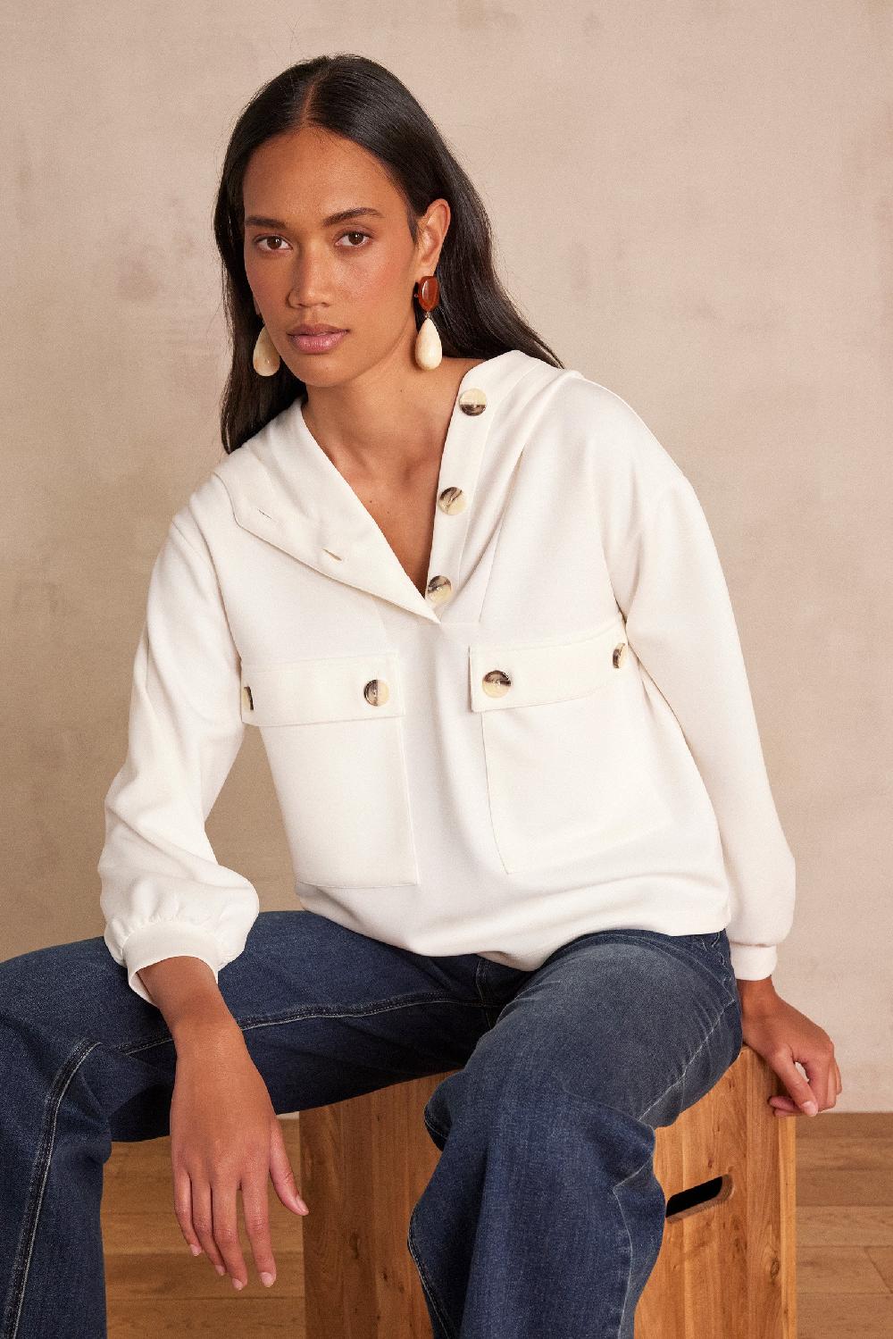 Maison 123 CADIX Hooded Sweatshirt