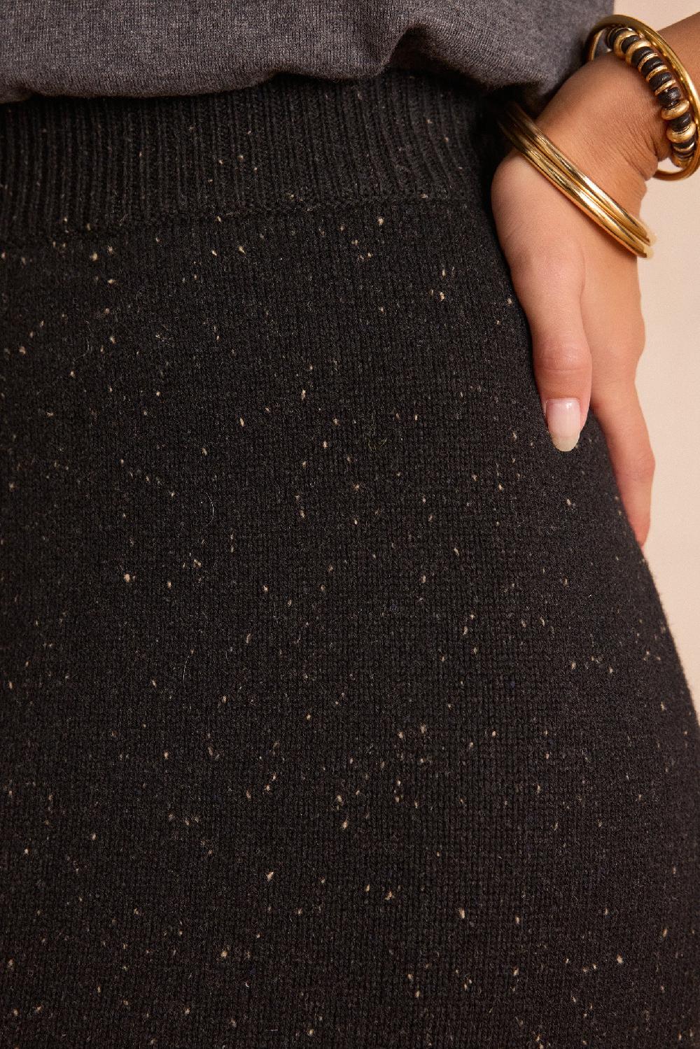 Maison 123 CALINE Straight Skirt In 100% Wool