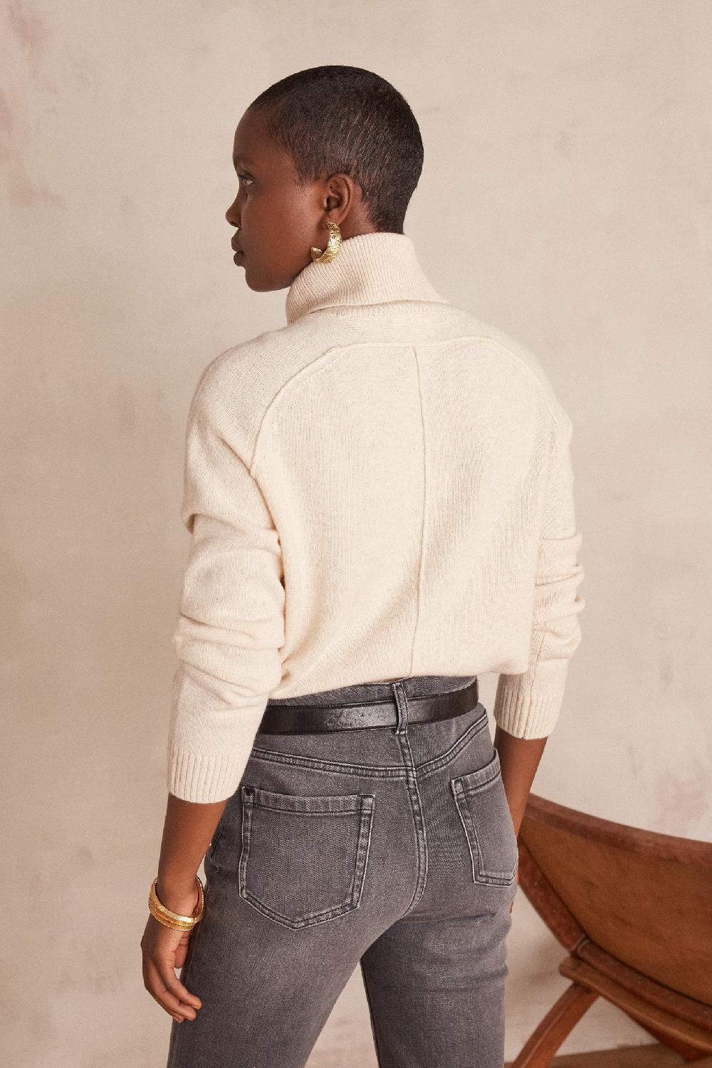 Maison 123 CELESTIN 100% Wool Turtleneck Jumper