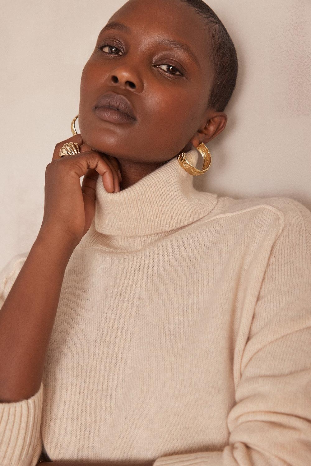 maison 123 CELESTIN 100% wool turtleneck jumper