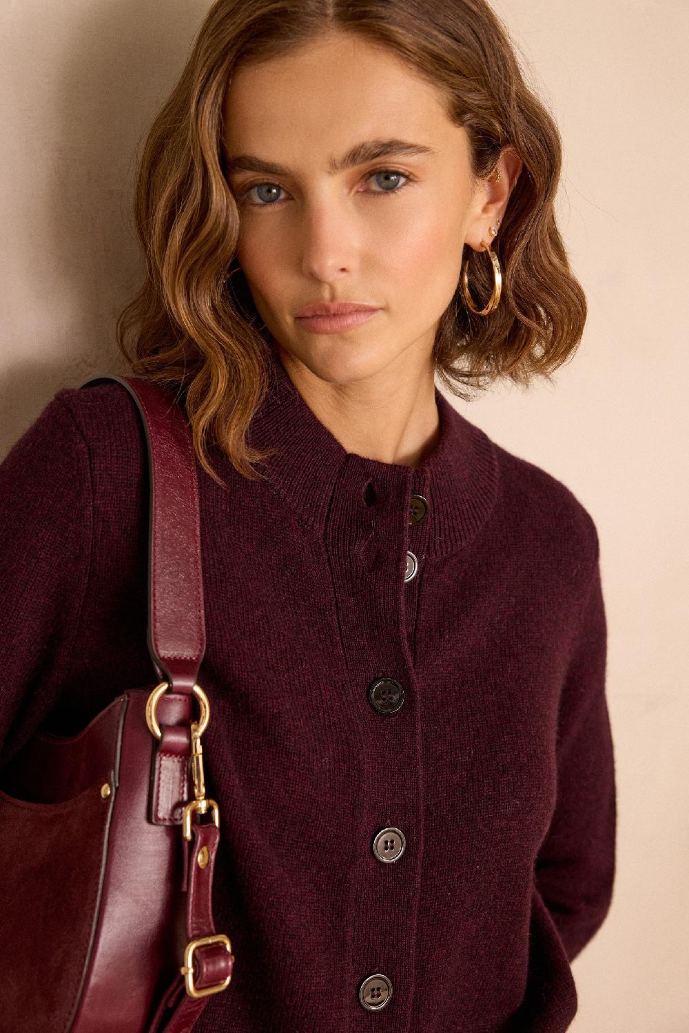 Maison 123 CHRIS Cardigan In Wool And Yak