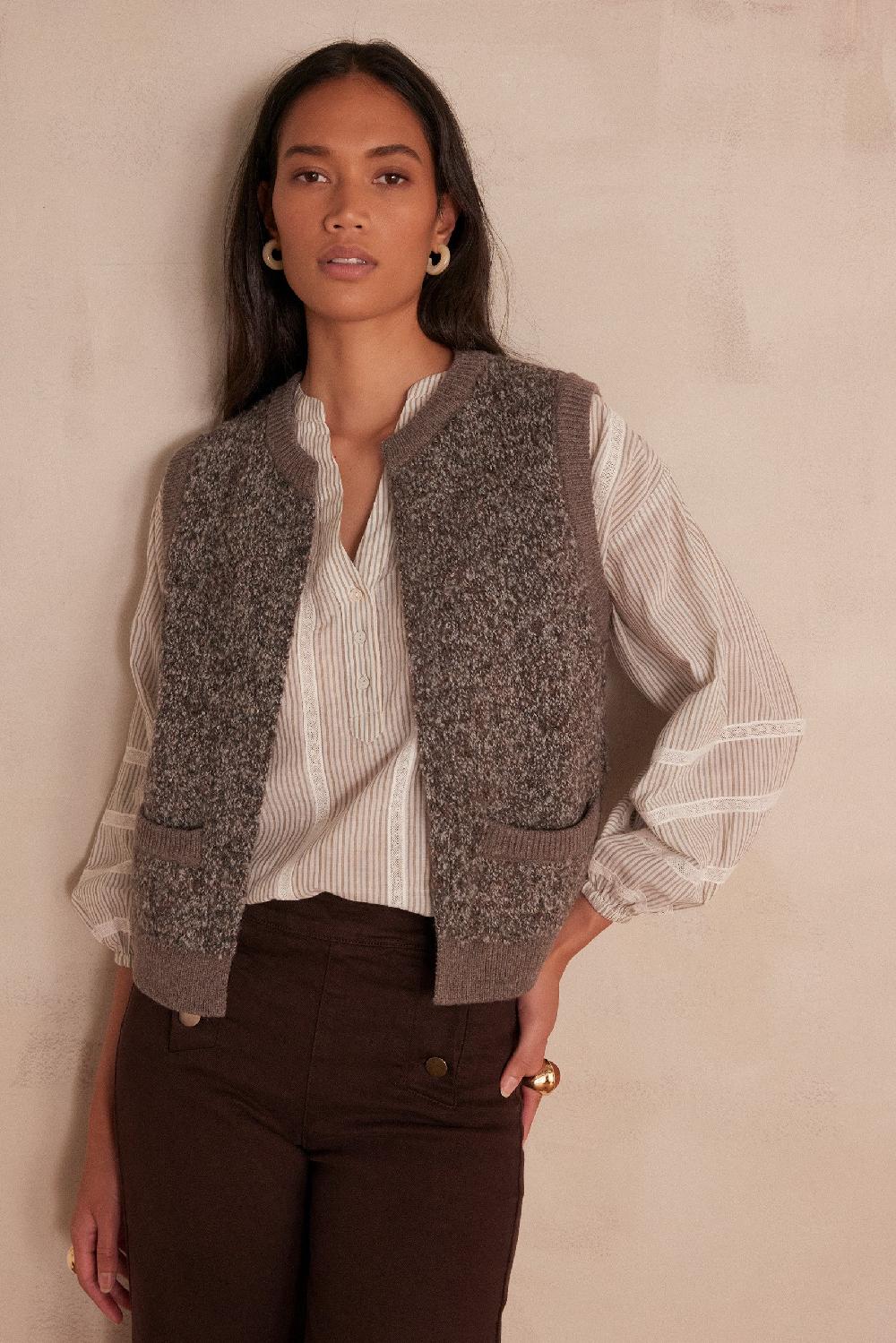 Maison 123 CLARENCE Wool Cardigan